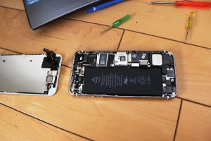 iPhone5バッテリー交換