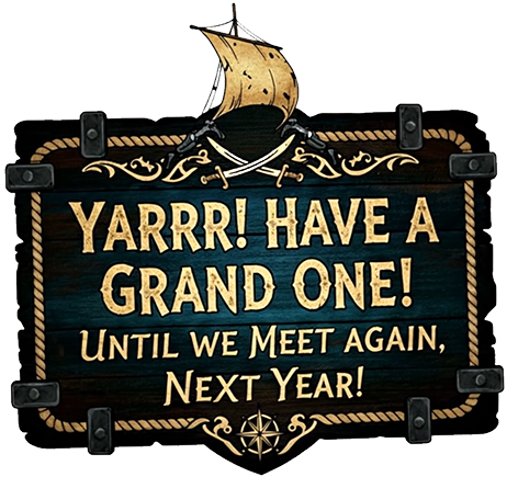 YARRR!HAVE A GRAND ONE!